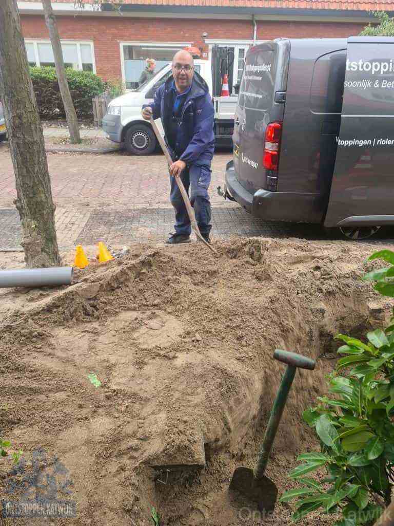Riool ontstoppen Katwijk graven